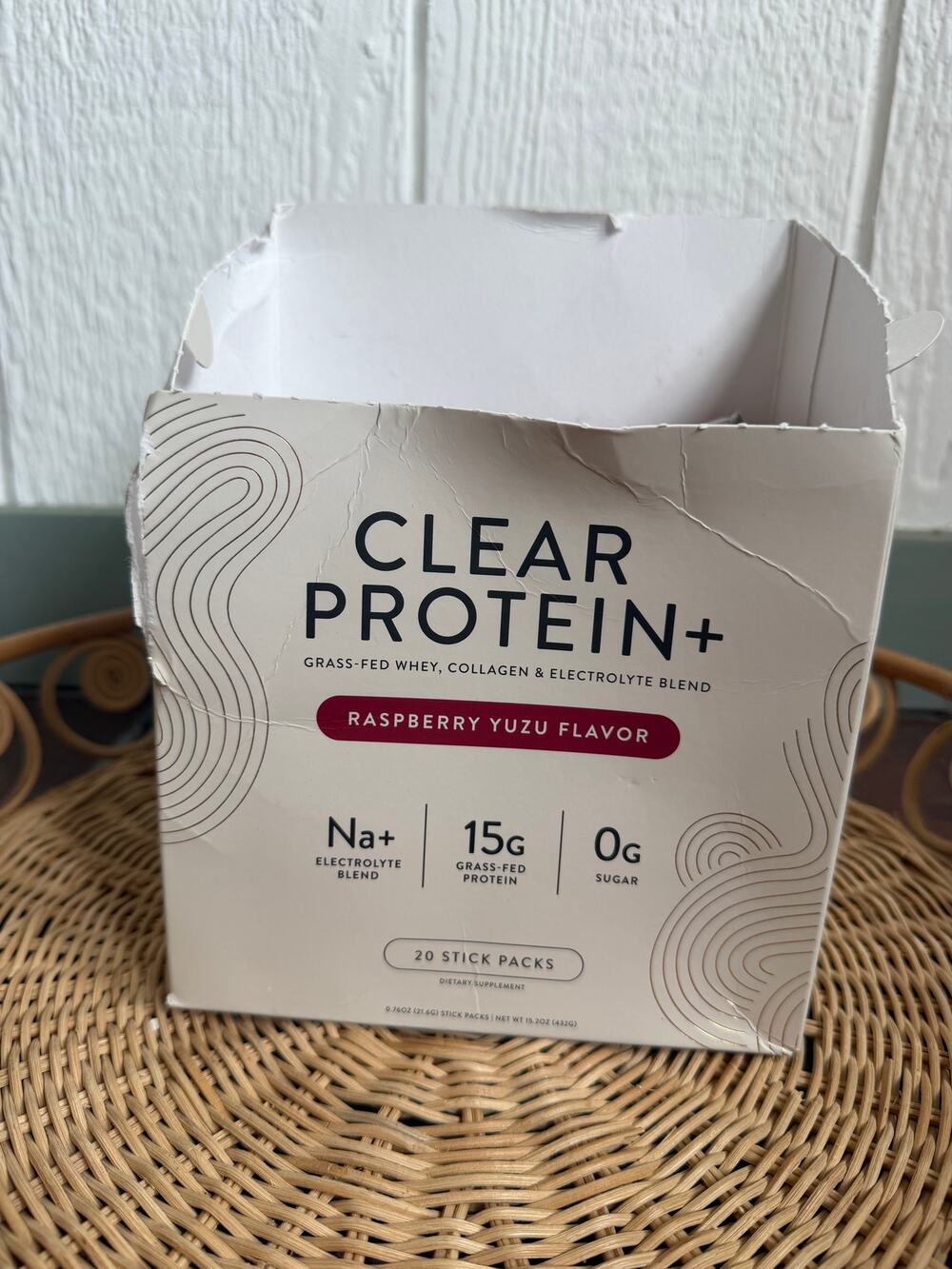 NIB Arrae Clear Protein+ in Raspberry 20 Packets